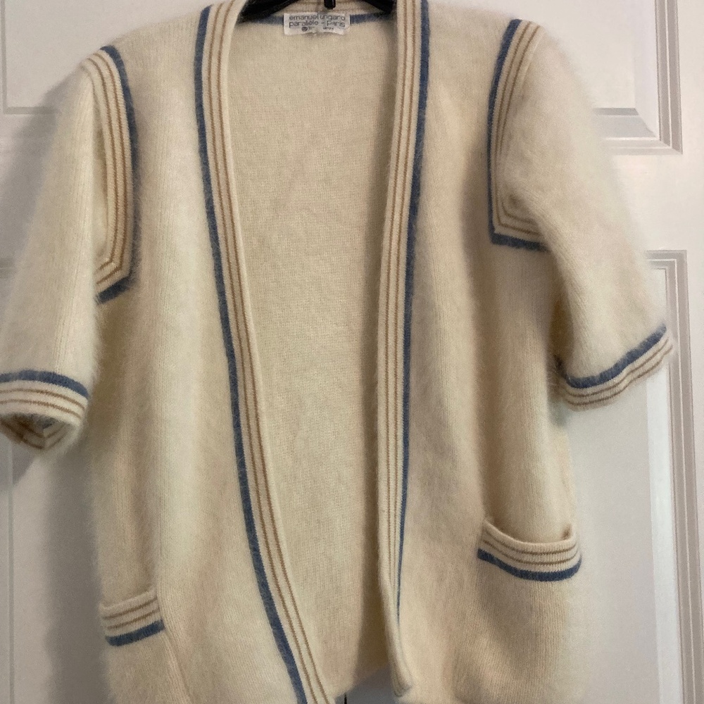 Short sleeve cardigan
